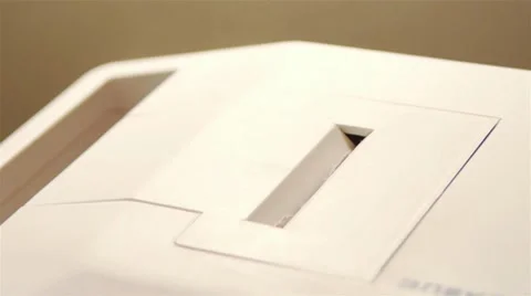 Cardiograph makes a cardiogram close up view Stock Footage 7748876