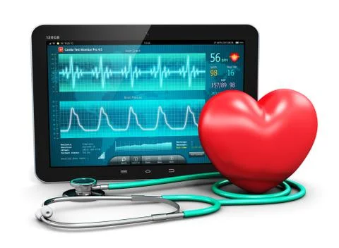 Cardiology concept Stock Illustration