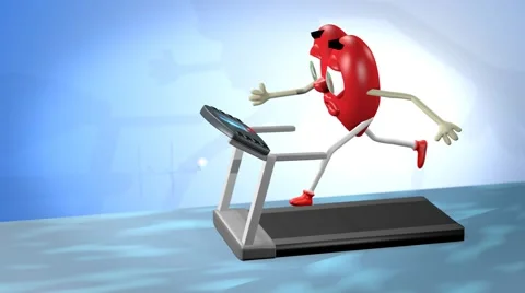 Cardiovascular exercise Stock Footage 63249967