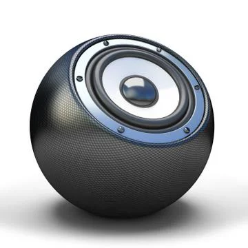 Cardon sphere speaker Illustrazione stock