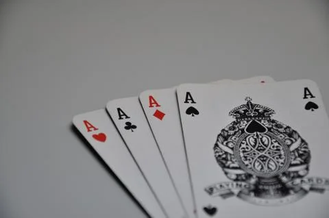 Cards - aces Stock Photos