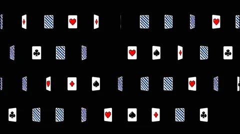 Cards alpha1 Stock Footage 126922315