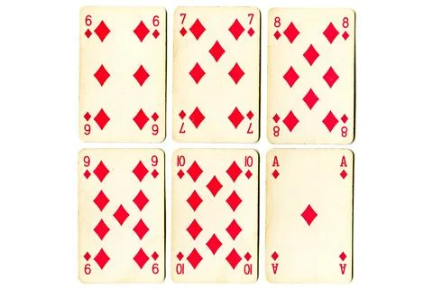Cards collection Stock Photos