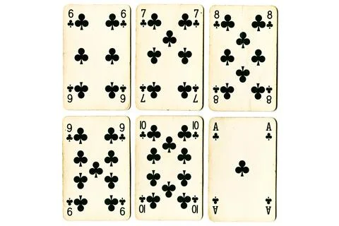 Cards collection Stock Photos