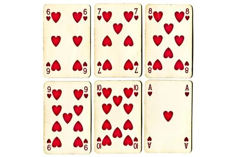 Cards collection Stock Photos