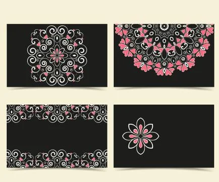 Cards Designs Stock Illustration