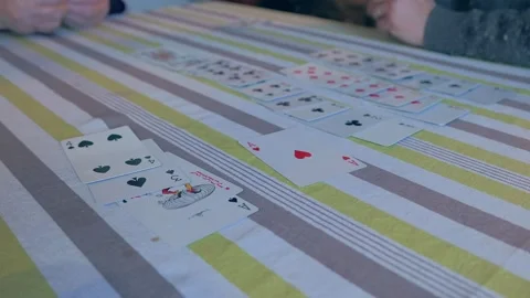 Cards game Video stock 147288602