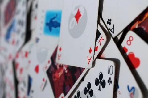 The cards Stock Photos