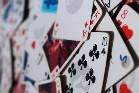 The cards Foto stock