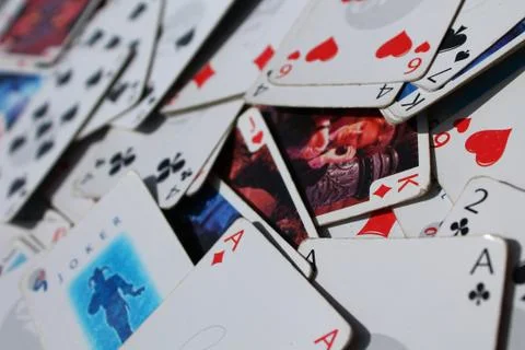 The cards Stock Photos