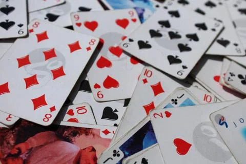The cards Stock Photos