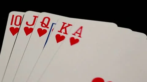 Cards royal flush Vidéo 10839368