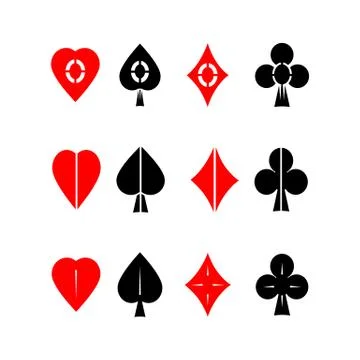 Cards suit 04 Stock Illustration