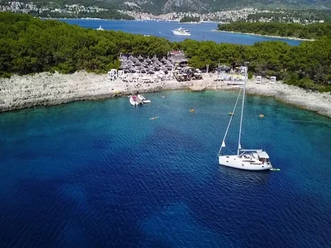 Care Diem in Hvar 動画素材 77332520