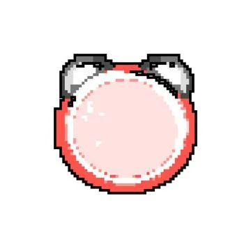Care face massager game pixel art vector illustration Stock Illustration