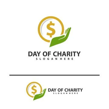 Care Money logo vector template. Creative Care Money logo design concepts. .. Stock Illustration
