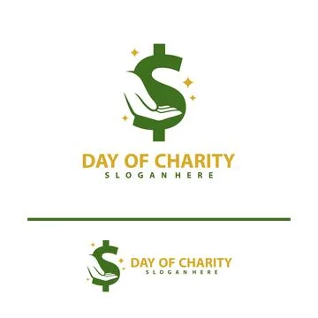 Care Money logo vector template. Creative Care Money logo design concepts. .. Stock Illustration