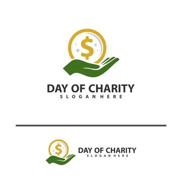 Care Money logo vector template. Creative Care Money logo design concepts. .. Stock Illustration