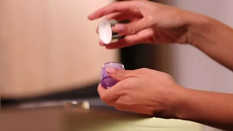 Care products 2 Stock Footage 307414991