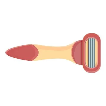 Care razor icon cartoon vector. Aromatic wax 스톡 일러스트
