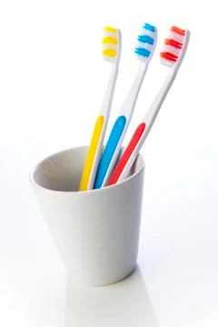 Care of teeth Foto stock