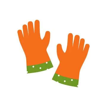 Care tools for house plants. Interior Scandinavian design. Design element. Stock Illustration