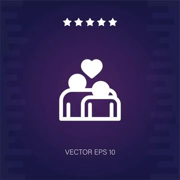 Care vector icon Stock Illustration