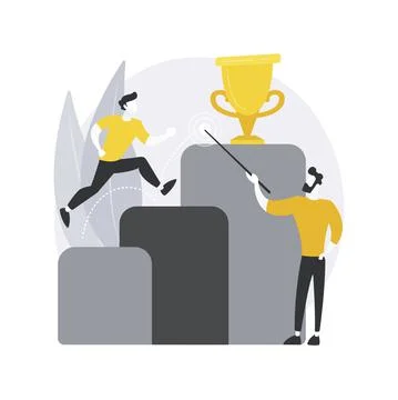 Career advice abstract concept vector illustration. Stock Illustration