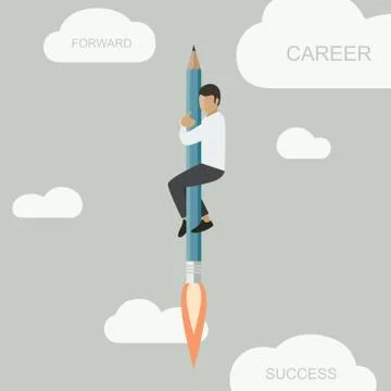 Career background template 스톡 일러스트