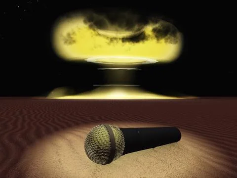 Career blowing up Stock-Illustration