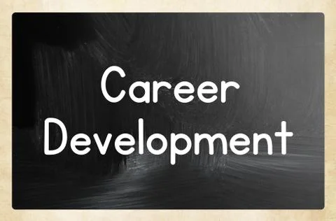 Career development concept Illustrazione stock