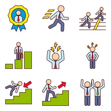 Career Development Stock Illustration
