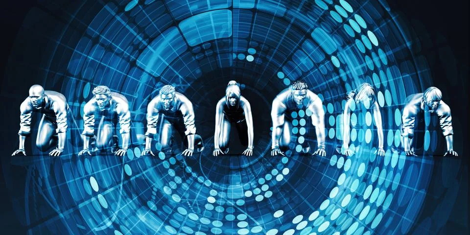 Career Development Stock Illustration