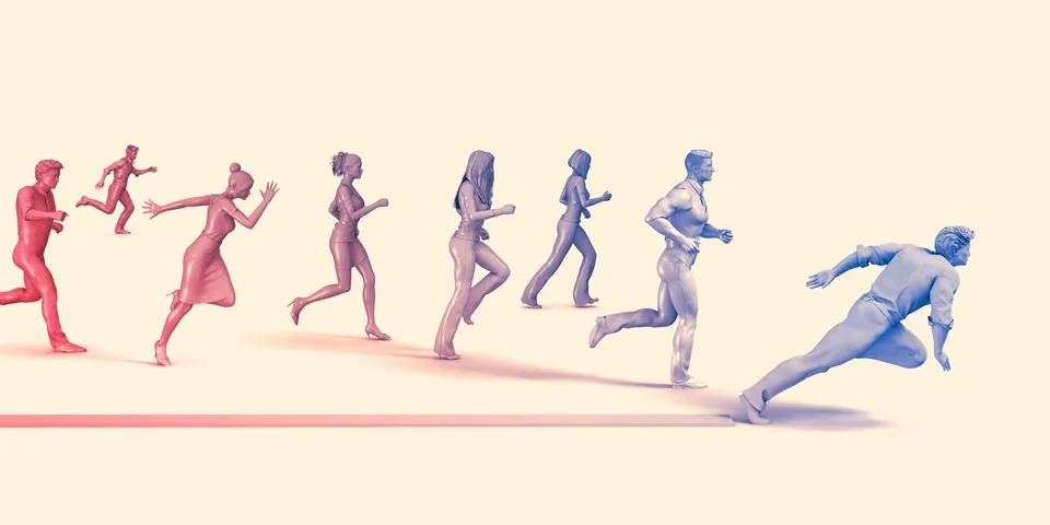 Career Development Stock Illustration