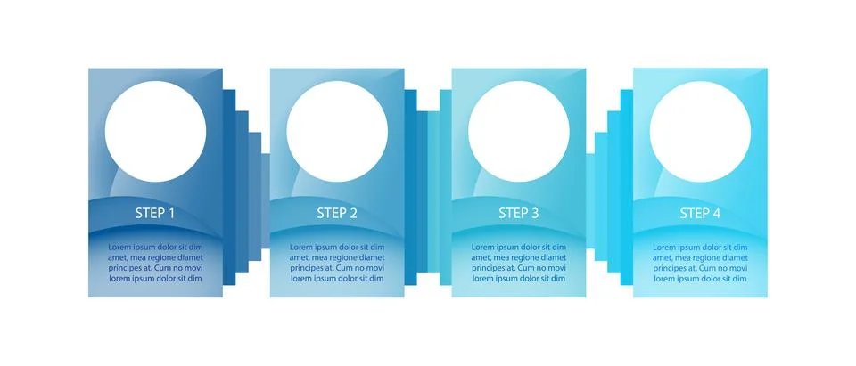 Career development infographic chart design template Illustrazione stock