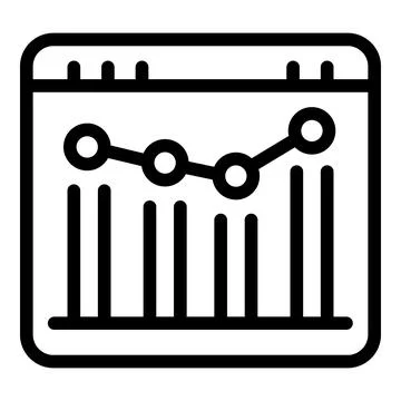 Career evolution icon, outline style 库存插图