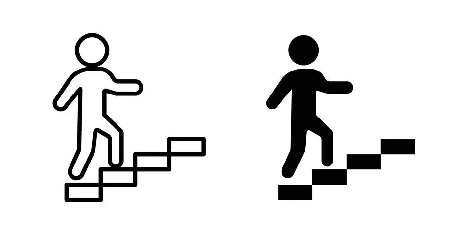 Career icon set. Vector EPS 10 Illustrazione stock