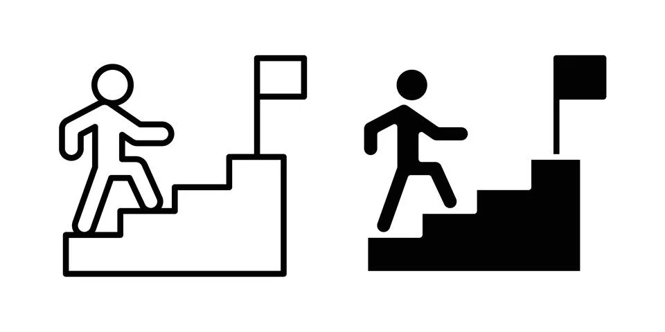 Career icon vector design. EPS10 Illustrazione stock