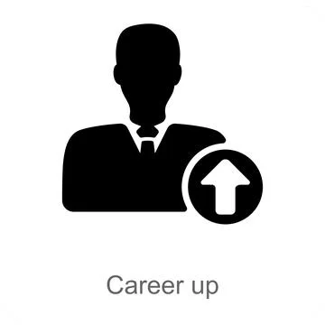 Career Up Stock Illustration