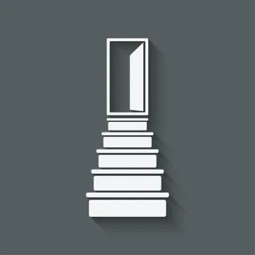 Career ladder concept Illustrazione stock