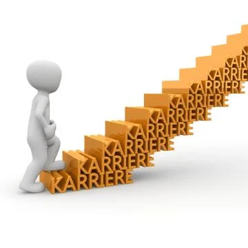 The career ladder Stock Illustration