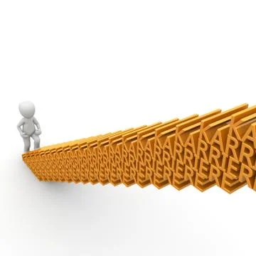 The career ladder Stock Illustration