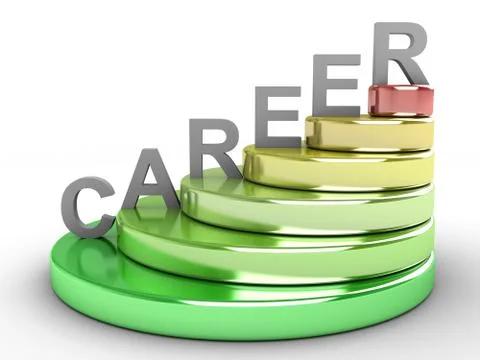 Career Ladder Illustrazione stock