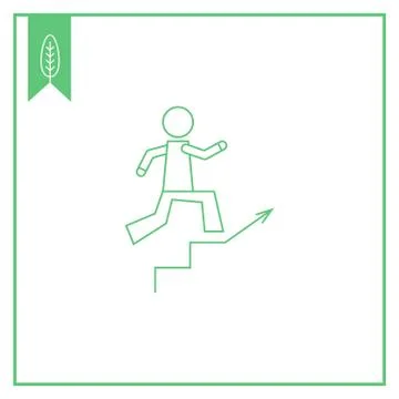 Career ladder 스톡 일러스트
