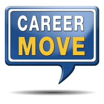 Career move Stock Illustration