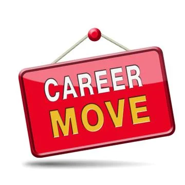 Career move Illustrazione stock