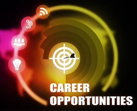 Career Opportunities concept project Stock Illustration