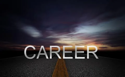 Career Path Concept Stock Photos