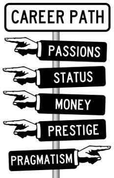 Career path Stock Illustration