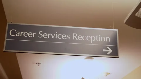 Career services reception Stock-Footage 307327257